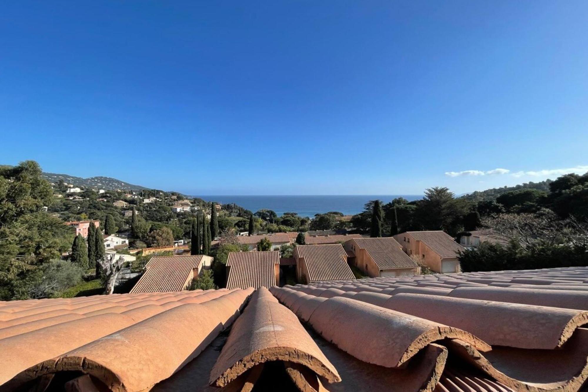 Duplex In Pramousquier - Sea View Appartement Le Lavandou Buitenkant foto
